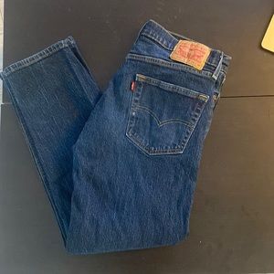 Levi’s mens 505 jeans. W 33 L 30